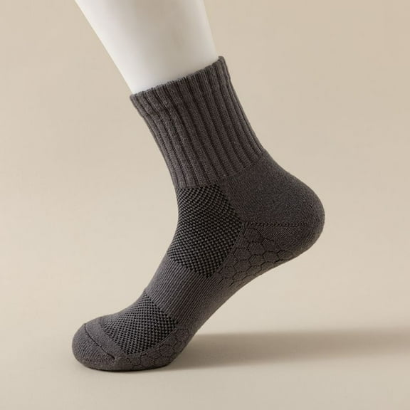 Men Autumn Winter Solid Color Towel Bottom Honeycomb Non Sports Basketball Socks Breathable Socks Socks for Men Design Socks Data Locksmith Socks Womens Hiking Socks Mens Soccer Socks Small Girl Stay