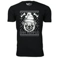 thumbnail image 1 of Men Awesome Ugly Christmas Sweater T-Shirt - Bah Humpug, 1 of 2