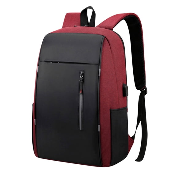 Men Backpack 15.6 in USB Charging Laptop Computer Bag Casual Business, Computer Bag