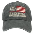 thumbnail image 1 of Men Baseball Cap Classic Anniversary Embroidered Baseball Cap Adjustable Snapback Hat for Men and Women, 1 of 6