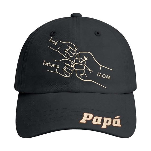 Men Baseball Caps Dad Baseball Cap Custom Embroidery Text Logo Father's Day Idea For Him