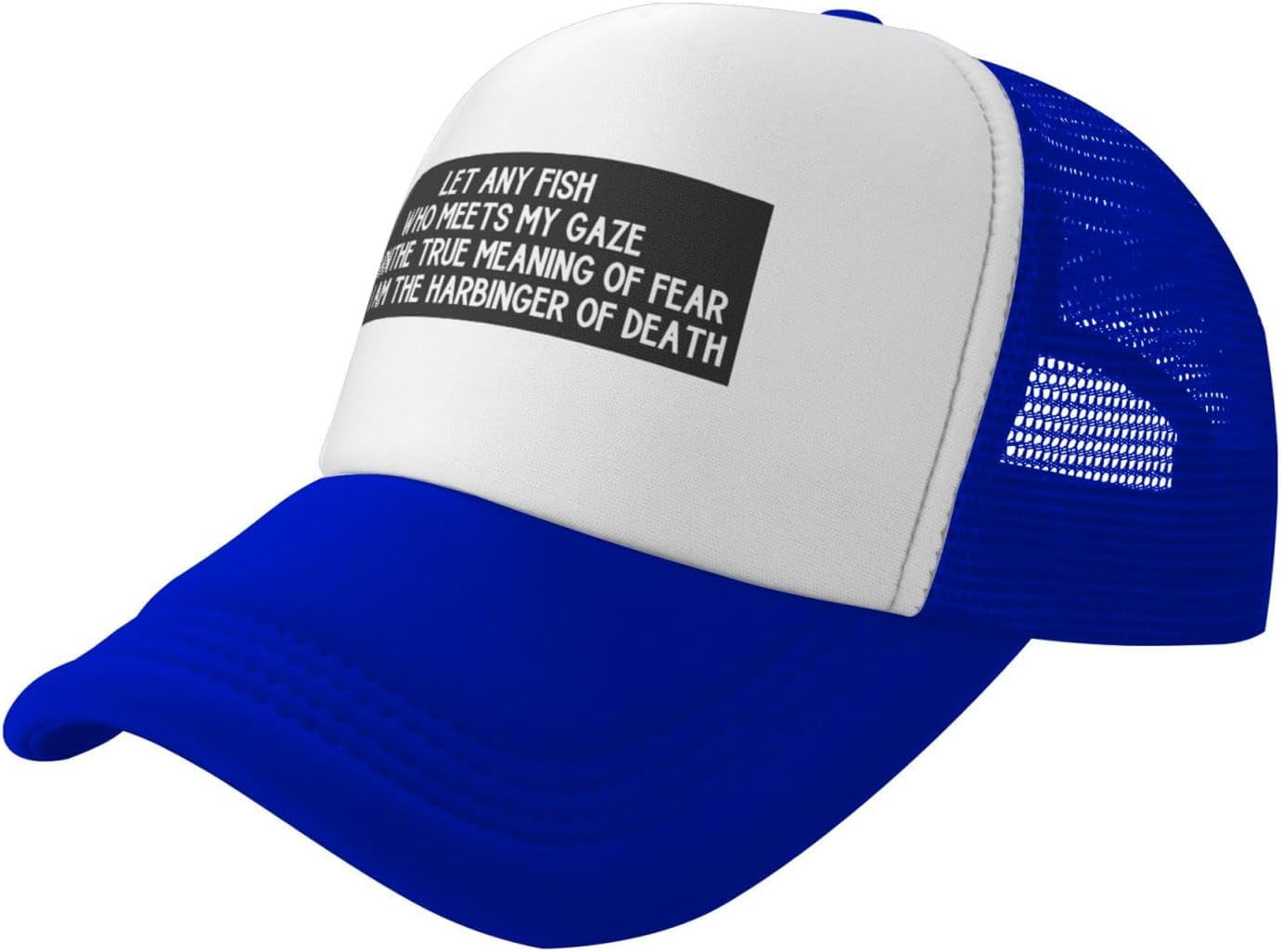 Men Baseball Hat Let Any Fish Who Meets My Gaze Learn The True Meaning