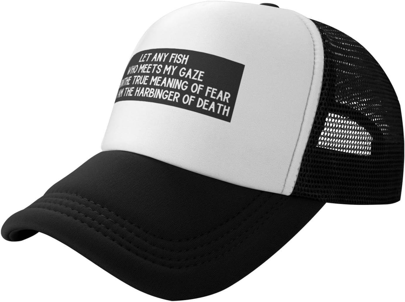 Men Baseball Hat Let Any Fish Who Meets My Gaze Learn The True Meaning