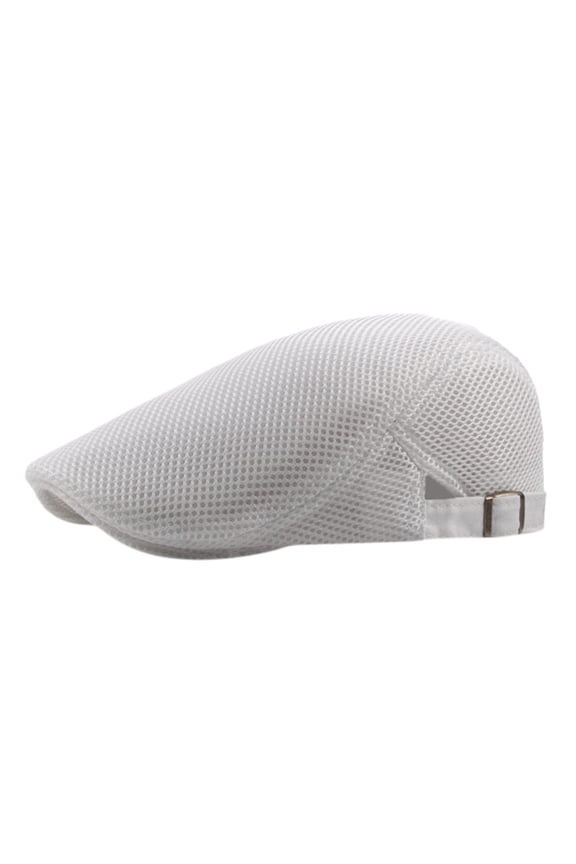 Men Baseball cap Breathable Mesh Newsboy Beret Ivy Cabbie Sun Hat for Men