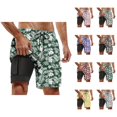 thumbnail image 1 of Men Basketball Athletic Shorts – Loose Fit Sport Shorts With Elastic Waist, Classic Training Workout Shorts For Gym Court Street Style, 1 of 4