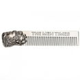 Men Beard Comb Stainless Steel Beard Styling Mustache Shaping Template