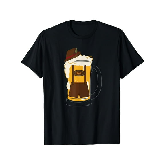 Men Beer Tee Black S-5XL Fall Festivals & Daily Wear, Beer Shirt, Festival Clothing, Machine Washable Top