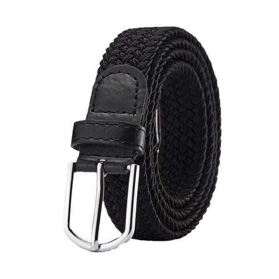 Men Belt,Elastic Braided Belt Unisex Braided Elastic Belt I3T4 Woven
