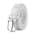 thumbnail image 1 of Men Belt,Elastic Braided Belt Unisex Braided Elastic Woven Belt Web StreAUSELLER, 1 of 9