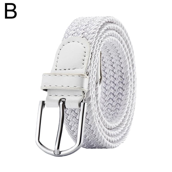 Men Belt,Elastic Braided Belt Unisex Braided Elastic Woven Web Belt Stretch