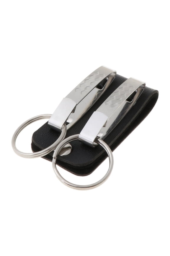 Men Belt Loop Keychain with 2 Detachable Clips for Key Holder Jewelry Belt for Key Chain Car for Key Ring