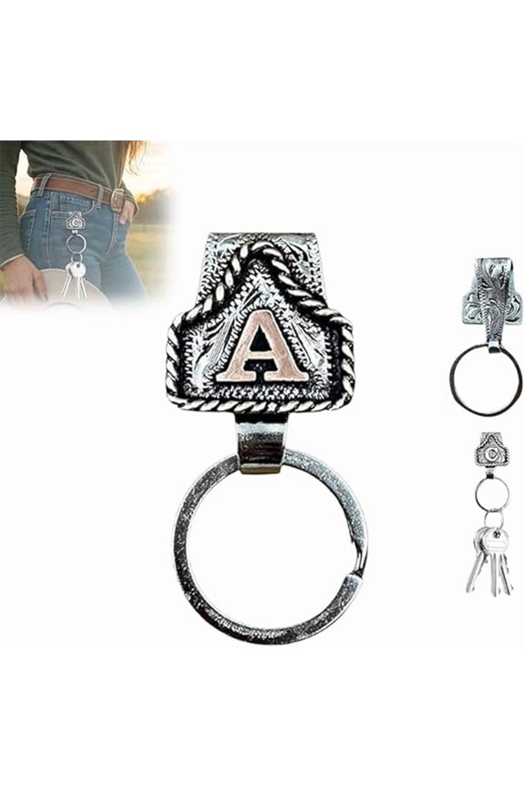Men Belt Metal Keychain Key Organizer Key Holder Travel Essential Decoration