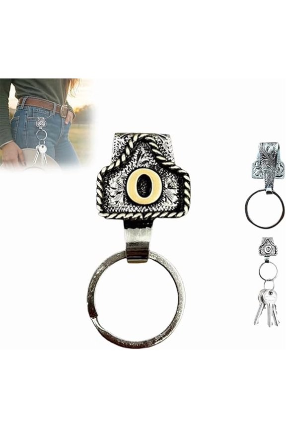 Men Belt Metal Keychain Key Organizer Key Holder Travel Essential Decoration