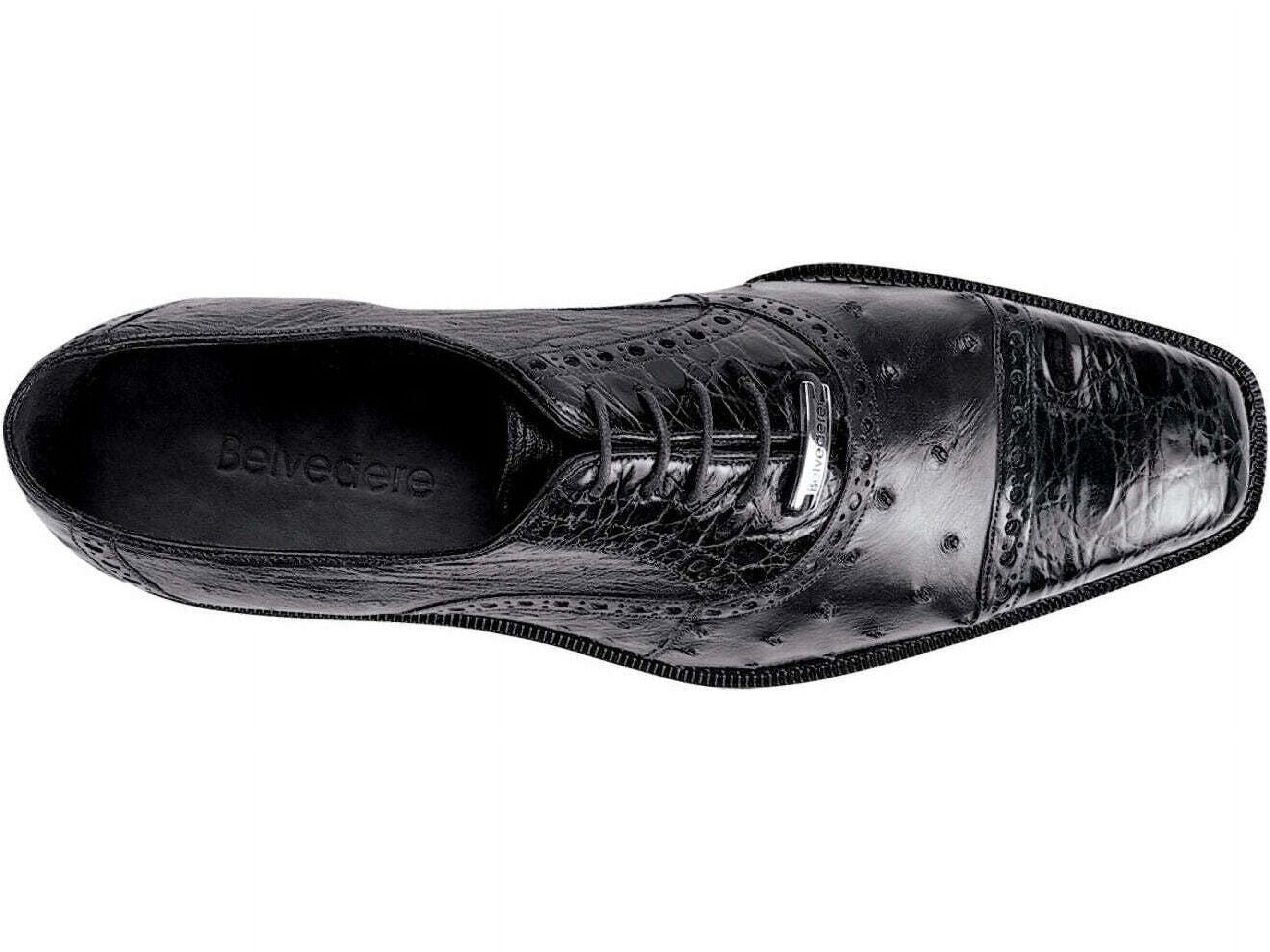 Belvedere Batta - Olive Genuine Crocodile Leather Shoe main image 1