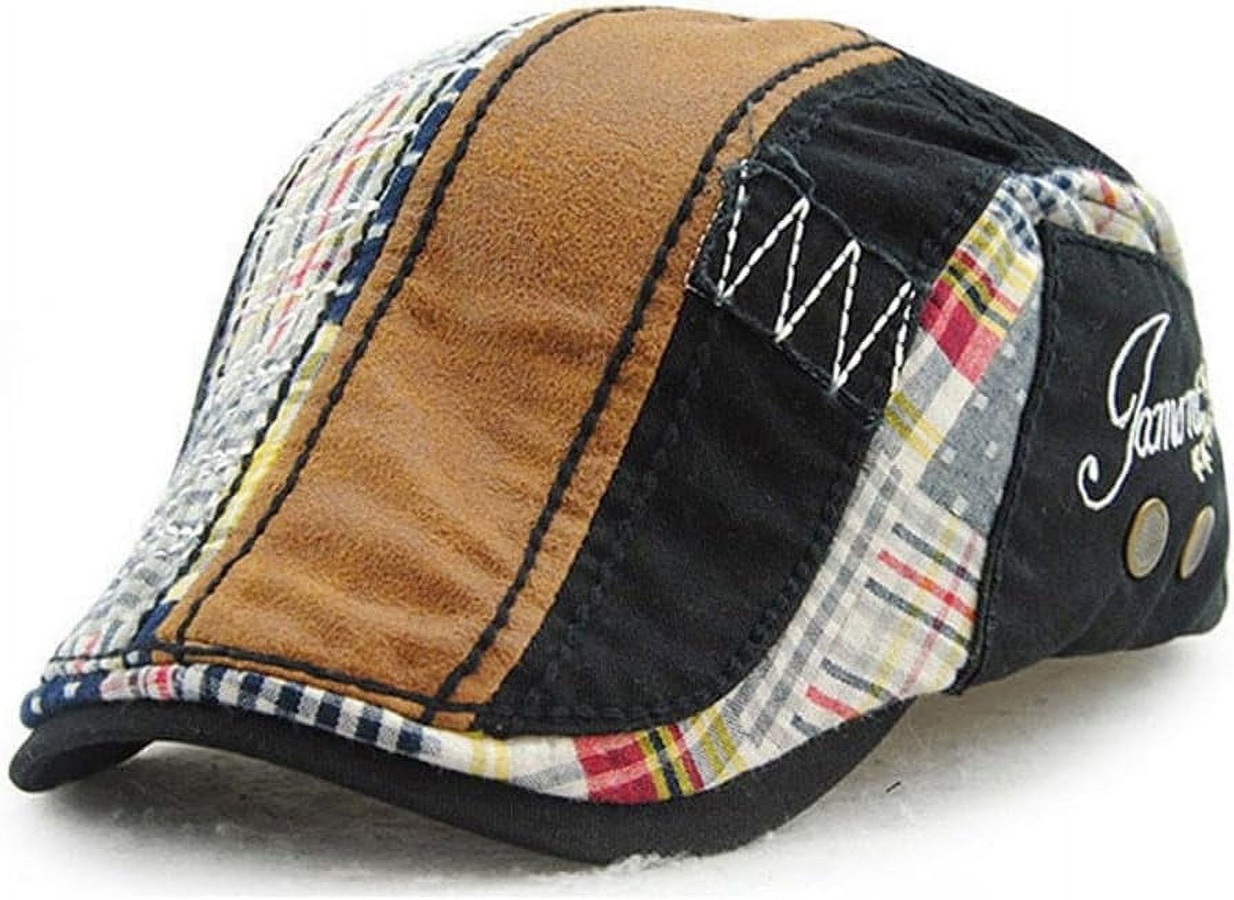 M MOACC Berretto da uomo in cotone regolabile Newsboy cappelli Cabbie