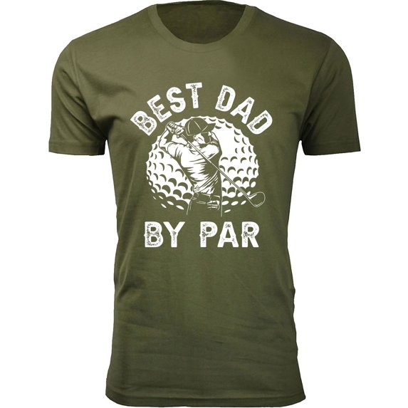 Men Best DAD by Par T-Shirt