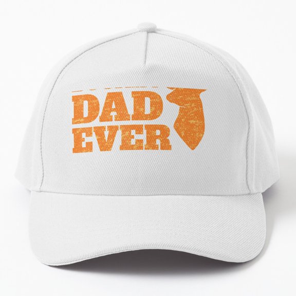 Men Best Dad Ever Whitetail Buck Baseball Hat, Deer Hunting Season Family Gift Cap