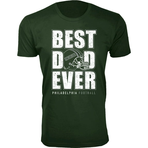 Men Best Football Dad Ever T-Shirt