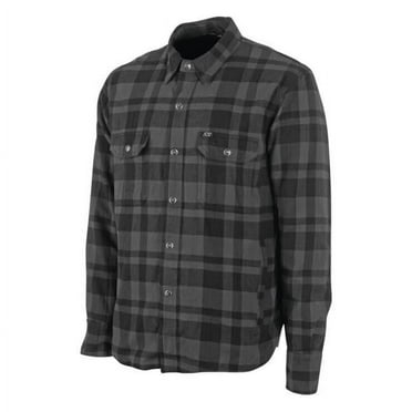 Men Black 9 2.0 Moto Shirt, Gray - Medium