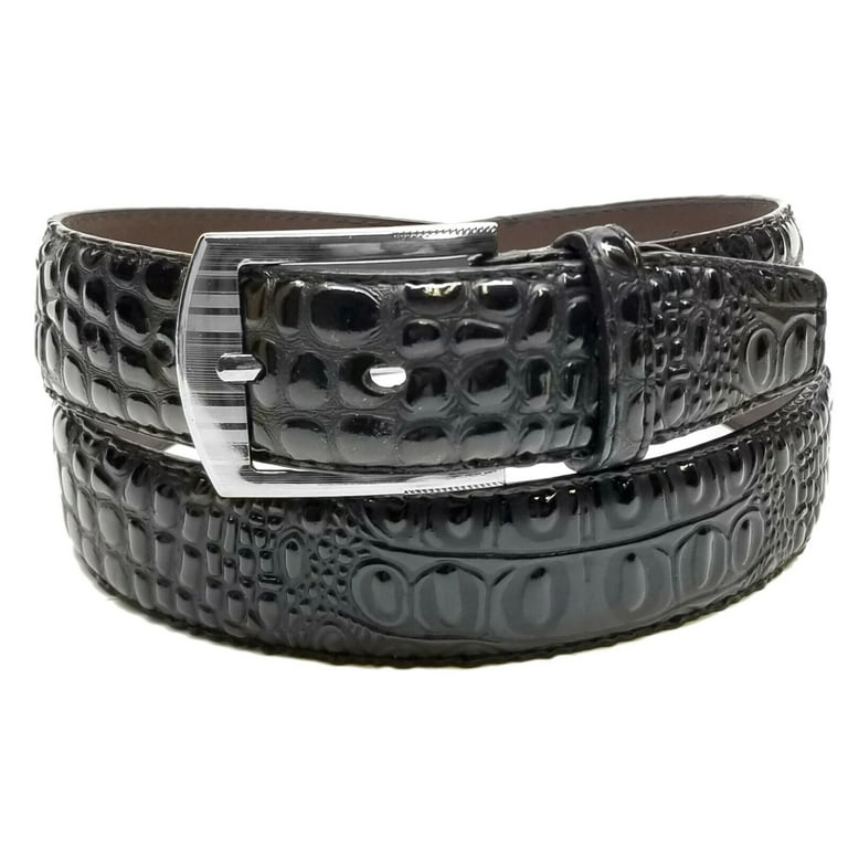 Genuine Original real alligator/crocodile leather Belt Mens width 3.8cm,  gift for him, handmade leather belt men