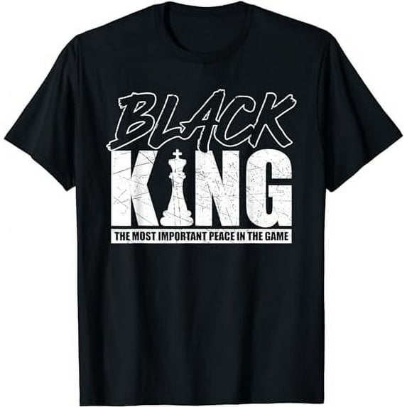 Men Black King vital piece for African and African pride T-Shirt