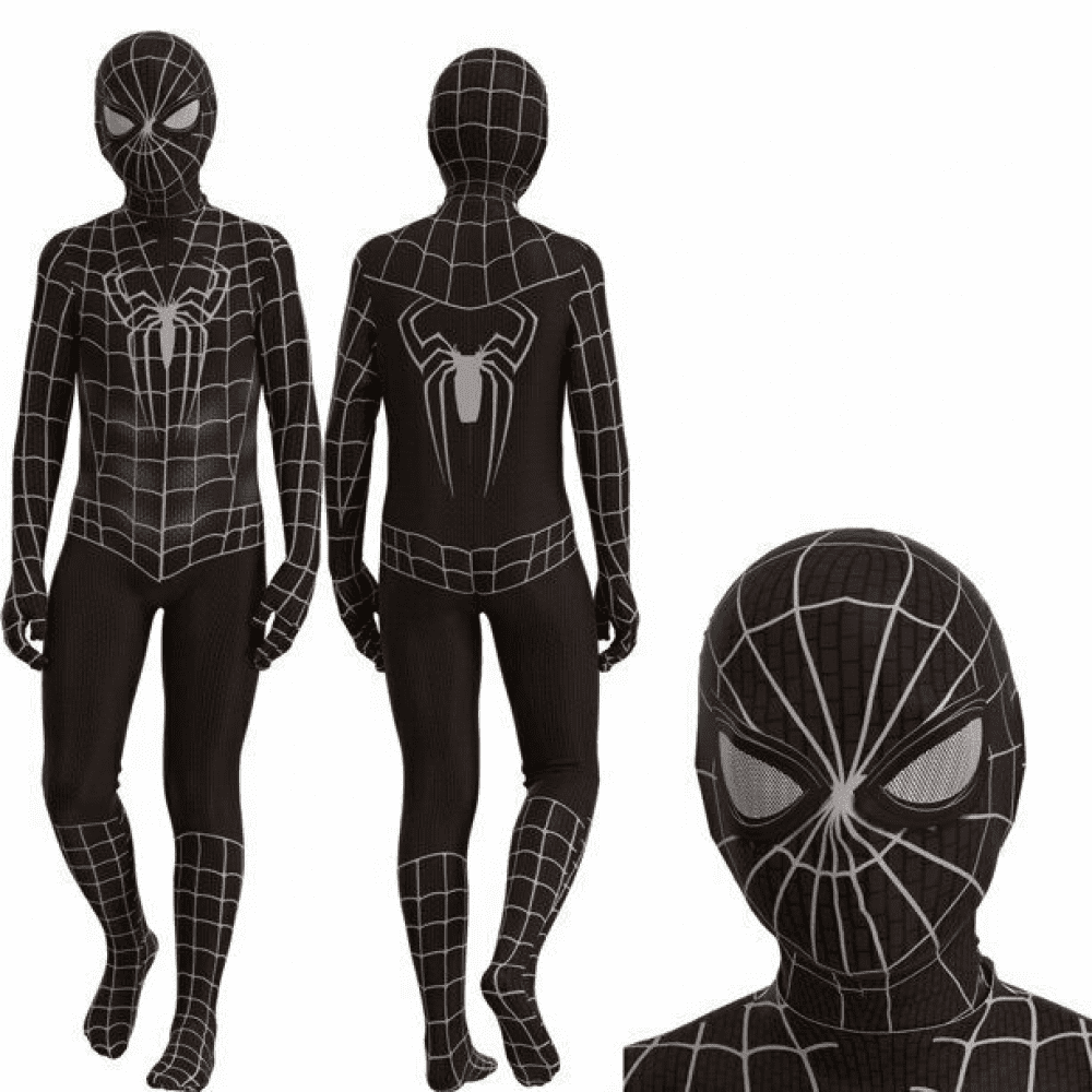 Child Black Spiderman Costume –