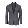 thumbnail image 1 of Men Blazers, Sport Coats for Men Suit Jackets and Blazers Casual Classic Fit Two Button Comfy Lightweight Blazer Work Office Linen Casual Sport Coat Blazer Jacket, 1 of 9