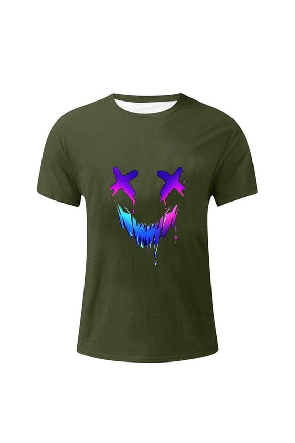 Men Blouses 1970's Workout Clothes Layer Shirt Short Sleeve Casual Shirts for Men Stripped Shirt Mens Fitted Top Fashion Top Long Sleeve Rayon Short Tops for Summer Plain Solid Shirts Army Green 3XL