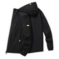 thumbnail image 1 of Men Blouses Casual Hoodies Men Sweater with Oversized Hood Mighty Hoodie for Sporting Pullover Hoodies Set Sweater Sadness Indoor Outdoor Takeoff Hoodie Color Shirt up Sleeve Mens Fashion Black XL, 1 of 4