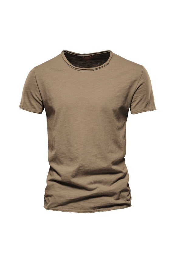 Men Blouses Long Sleeve Spandex Comfort Long Sleep Top Large Neck Shirts Men Sleeve Fashion Shirt French T Shirt Fuchsia T Stripe Yoga Pullover Mens Fashion Khaki 3XL