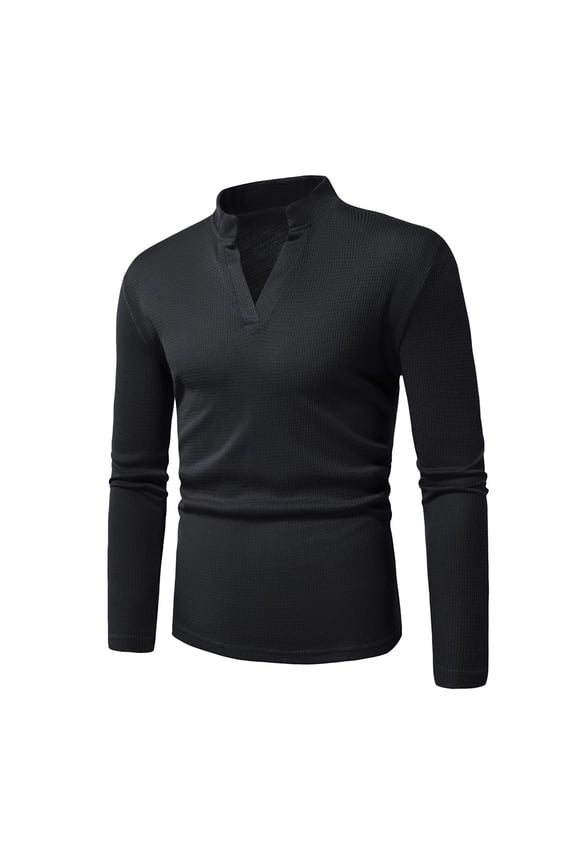 Men Blouses Long Sleeves Men Shirt Petite Turtleneck Tops Long Sleeve Layering Tee Comfort Sleeve Tees Medium Shirt Scrub Jacket Baseball Shirts Neck Turtleneck 1970's Workout Black XL