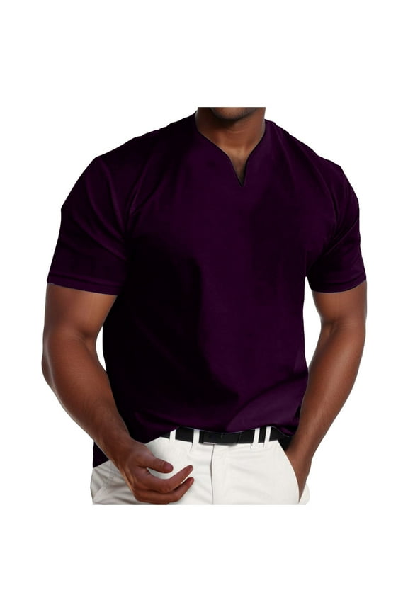 Men Blouses Long Sleeves Shirts Valentine Day Shirt Foam Long Sleeve Turtle Neck Top Short Shirts Men Sleeve Work Out Shirt Mens Top Summer T Boy Outdoor Slipper Fuzzy Men's Muscle V Neck Dark Blue M