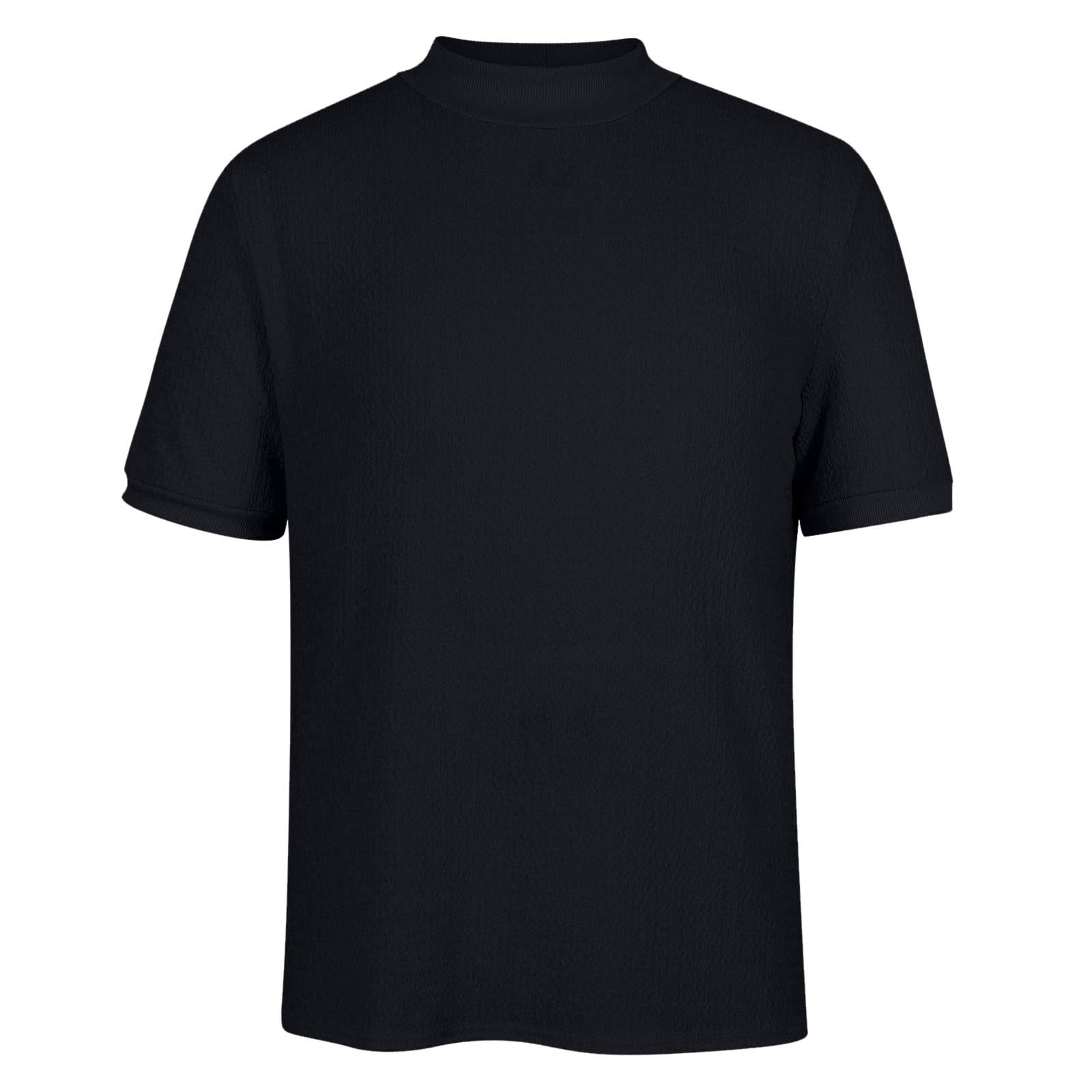 Men Blouses Low Cut Shirts Polyester Long Sleeve Long Sleeve Polyester ...