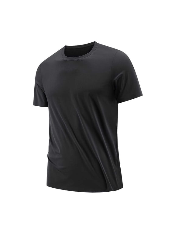 Men Blouses Men Thin Tees under Scrub Shirts Plain Shirts Pack Long Sleeve Thermal Long N Active Wear Set Lady Chicken Small Shirt Plain Sleeve Apparel T Shirt Mens Casual Fashion Black L