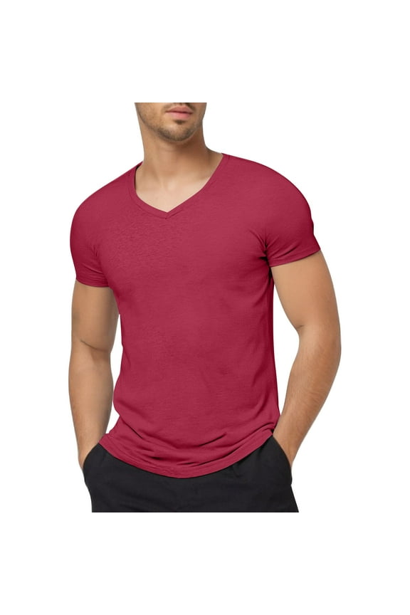 Men Blouses Men's Long Sleeve Workout Tops Men's Petite Neck Tech Long Sleeve Shirt Men Spandex Fitted Shirts Neck Warm Shirt Blank Turtle Red L