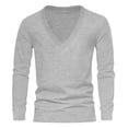 thumbnail image 1 of Men Blouses Mens Workout Shirt Men Undershirts Long Sleeve Space T Mens Long Sleeve Shirt Tall 8 Year Tight Sweaters Summer Shirts for Lined Turtleneck Tee Pack Workout Top Short Grey 3XL, 1 of 3