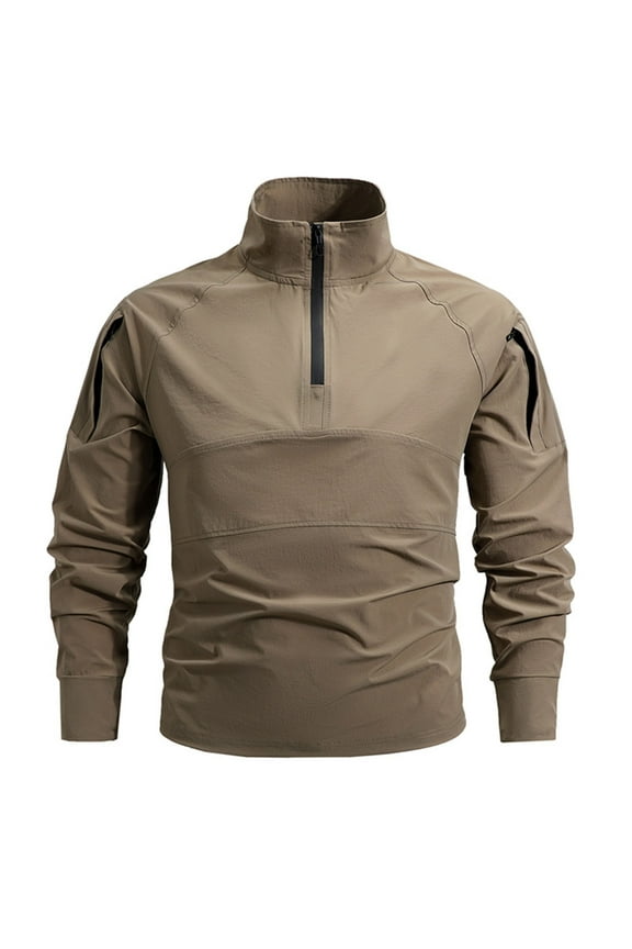 Men Blouses Plain Teal Shirts Men Lightweight Long Sleeve Short Sleeve T Shirts Classic 2 Set Wear Tee Shirt Long Shirt Large Chested Tan Top Men's Short Top Khaki 3XL