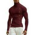 thumbnail image 1 of Men Blouses Workout Clothe Short Long Sleeve Nightshirts Men Mens Tall Tops Boys Slipper Size 13 Stretchy Top Mens Top Athletic T Shirts Work Out Shirts Oversized Loose Shirt Tie Band Red 2XL, 1 of 9
