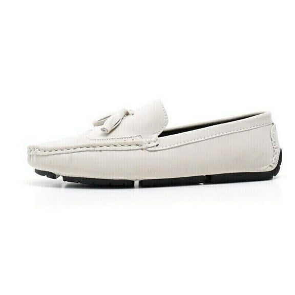 Men Boat Leather Dress Shoes Driving Loafers Classic Slip on Walking Casual