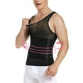 thumbnail image 1 of Men Body Shaper Slimming Tank Top Compression Shirts Tummy Control Tank Top Belly Slimmer Underwear, 1 of 6