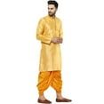 thumbnail image 1 of Mens Bollywood Style Indian Handmade Silk Blend Ethnic Party Wear Dhoti Kurta, 1 of 4