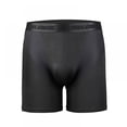 thumbnail image 1 of Men Boxer Briefs Compression Shorts Quick-Drying Bottoms Wide Waistband Shorts Basic Shorts Mesh Five Pants Sport Training Running Underwear, 1 of 9