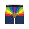 thumbnail image 1 of Men Boxer Briefs Fly Arizona Flag Gay Pride Funny Cool Underwear For Men, 1 of 7