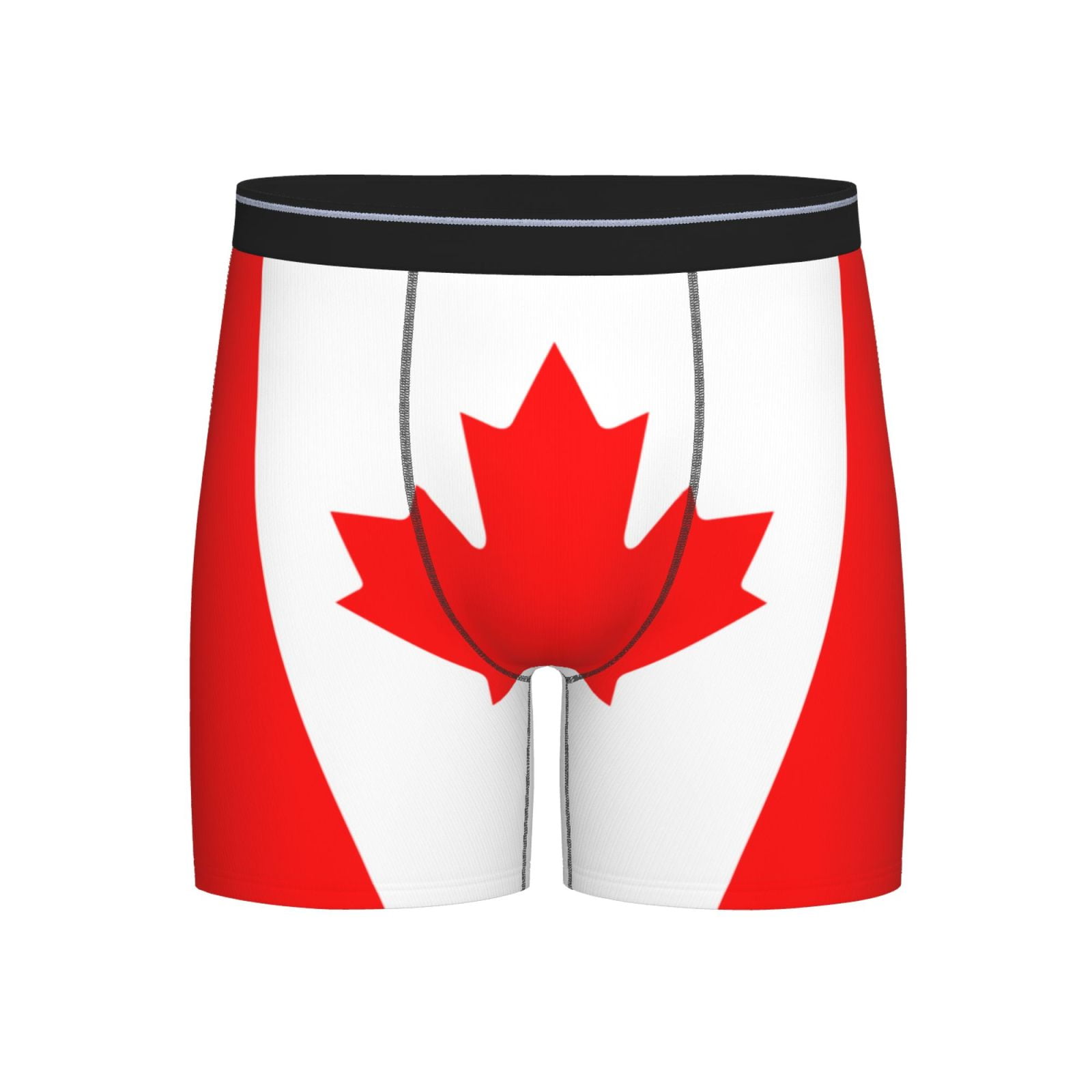 Men Boxer Briefs Fly Canadian Flag Funny Cool Underwear For Men ...