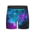 thumbnail image 1 of Men Boxer Briefs Fly Galaxy Funny Cool Underwear For Men, 1 of 7