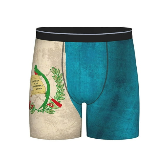 Men Boxer Briefs Fly Guatemala Flag Proud Guatemalan Vintage Funny Cool Underwear For Men