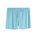 thumbnail image 1 of Men Boxer Underwear Elastic High Waist Design Breathable Smooth Shorts Briefs Loose Fit Panties, 1 of 8