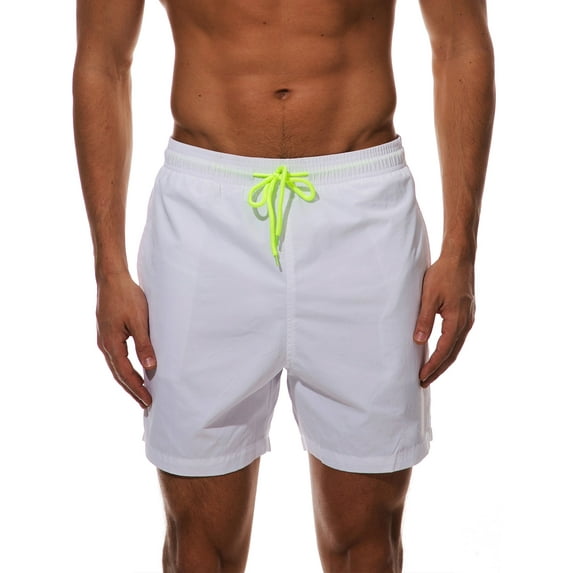 Men Boys Swim Shorts Bottom Trunks Pants Board Shorts Boardshorts Summer Swimwear Swimsuit Beachwear Casual Surfing Swimming Bathing Suit Quick Dry M-3XL