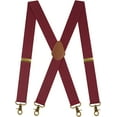 thumbnail image 1 of Men Braces with 4 Hook-Clips, Vintage Braces for Men Heavy Duty, X Shape Braces for Trousers Adjustable Elastic, 1 of 1