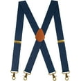thumbnail image 1 of Men Braces with 4 Hook-Clips, Vintage Braces for Men Heavy Duty, X Shape Braces for Trousers Adjustable Elastic, 1 of 1